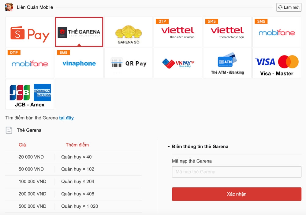 Mua thẻ Garena nạp Liên Quân chiết khấu cao – Vì sao không nên mua theo cách truyền thống?
